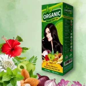 Organic Herbal Hair Oil (200ml)